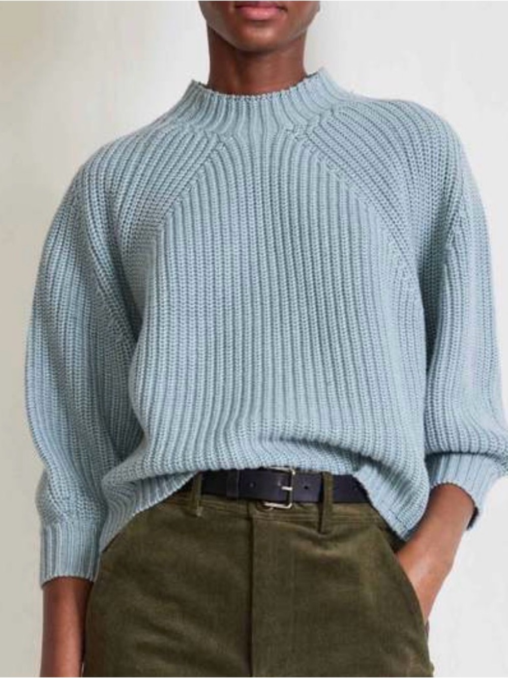 Apiece Apart Eco Nueva Merel Cotton & Cashmere Sweater